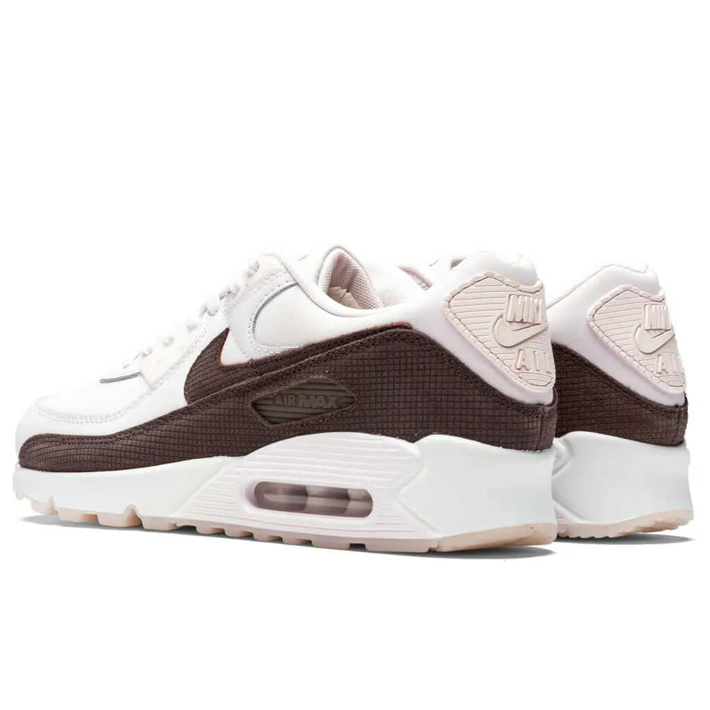Air Max 90 LTR - Pearl Pink/Baroque Brown Nike Retro Lifestyle Shoes
