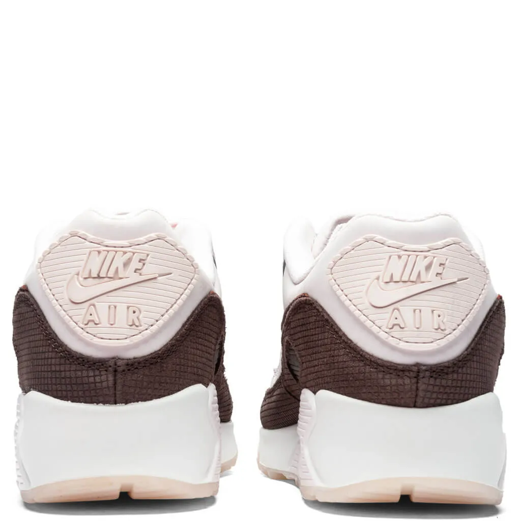 Air Max 90 LTR - Pearl Pink/Baroque Brown Nike Retro Lifestyle Shoes