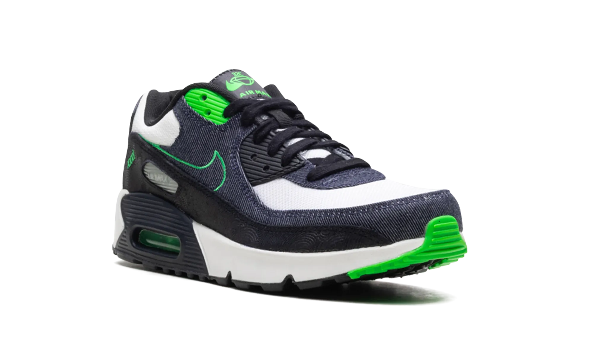 AIR MAX 90 LTR SE GS "Scream Green" nike school-ready sneakers