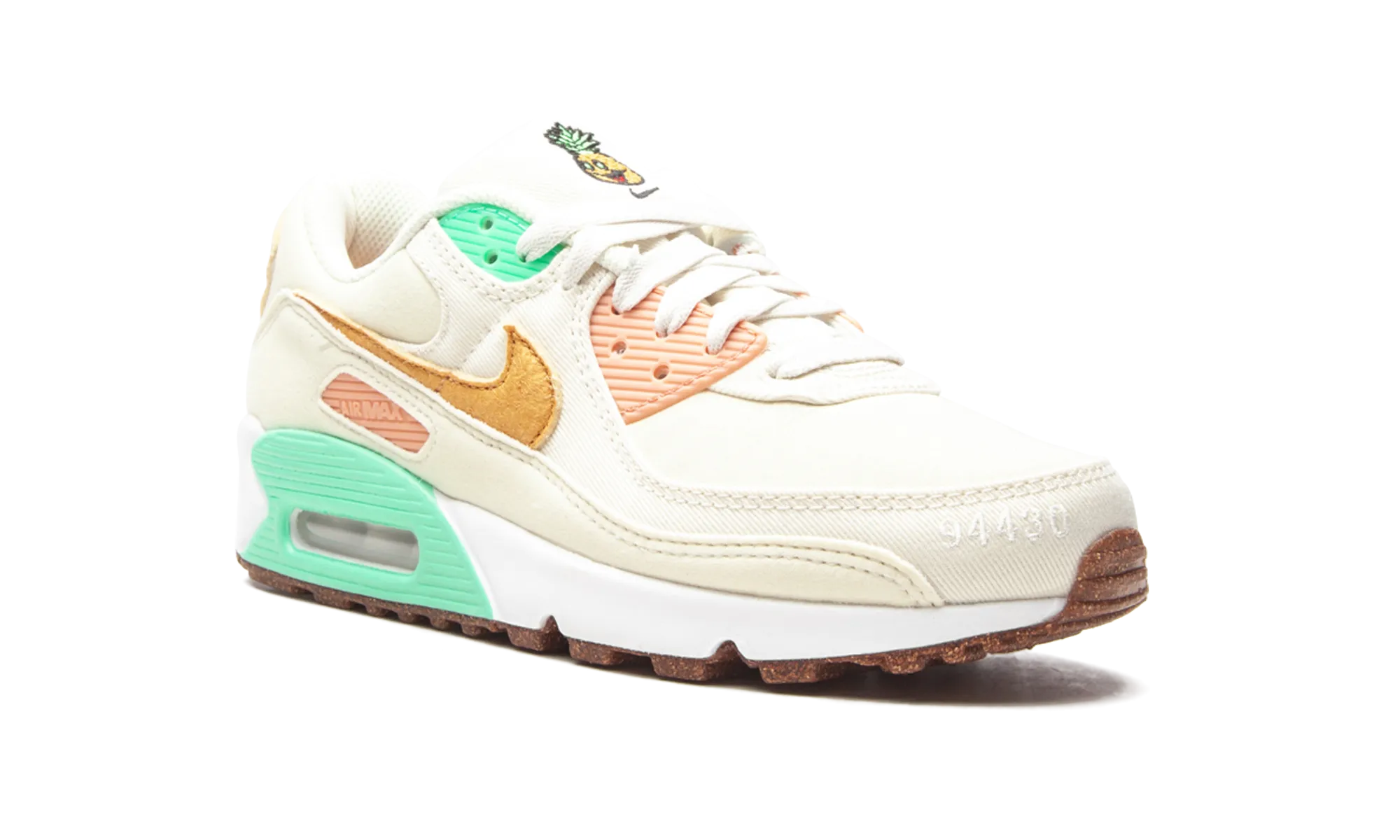 AIR MAX 90 LX MNS WMNS "Happy Pineapple" nike womens casual sneakers