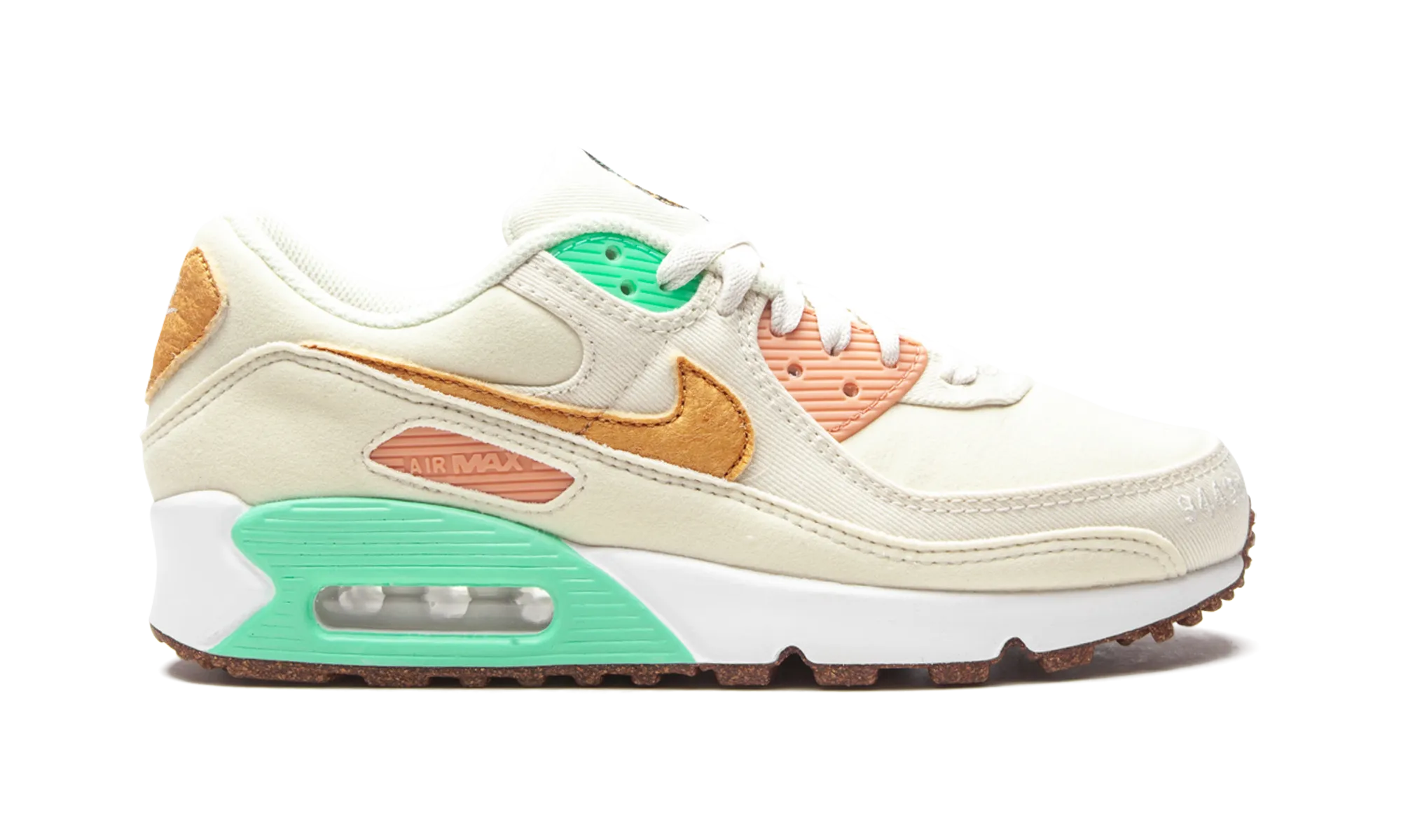 AIR MAX 90 LX MNS WMNS "Happy Pineapple" nike womens casual sneakers