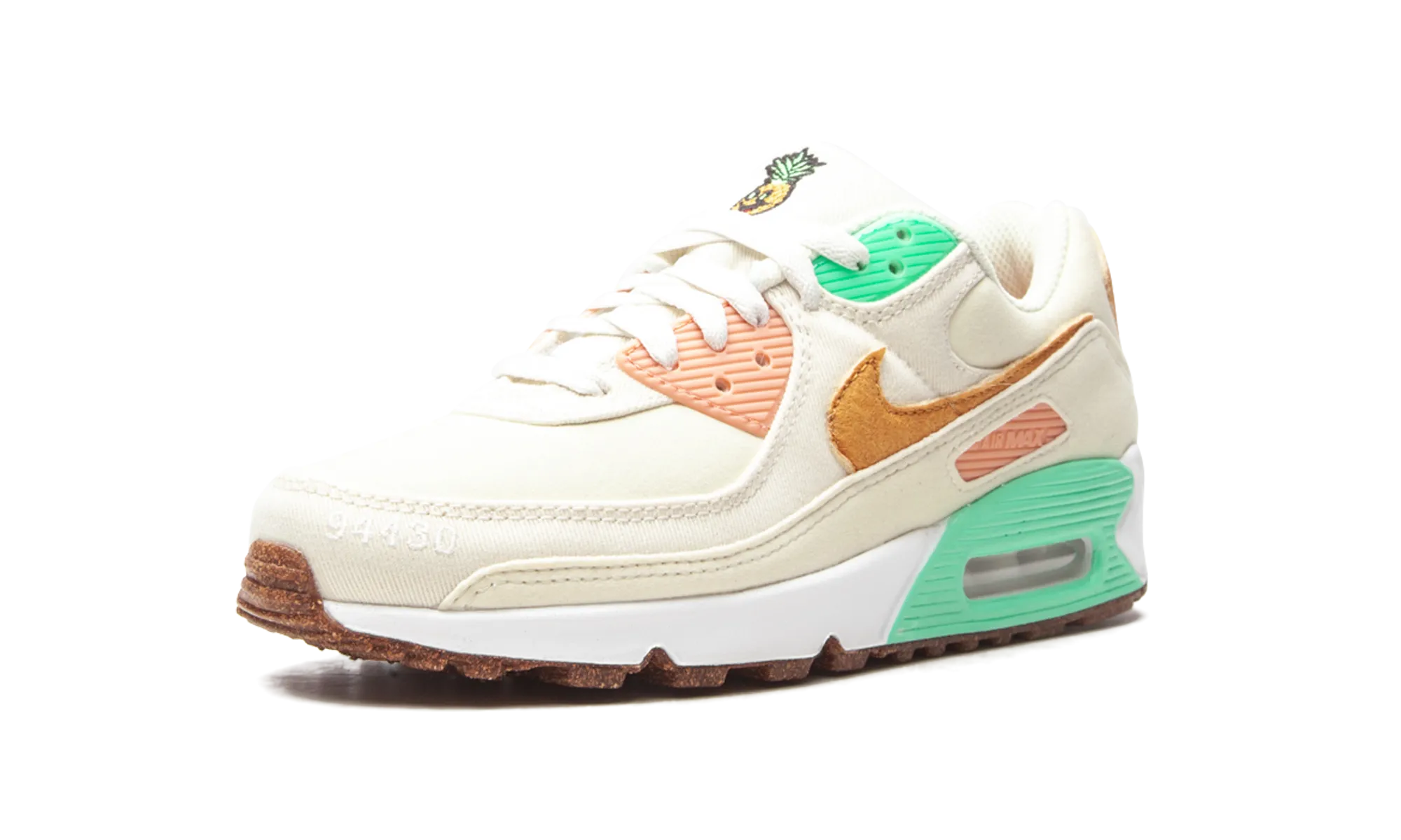 AIR MAX 90 LX MNS WMNS "Happy Pineapple" nike womens casual sneakers