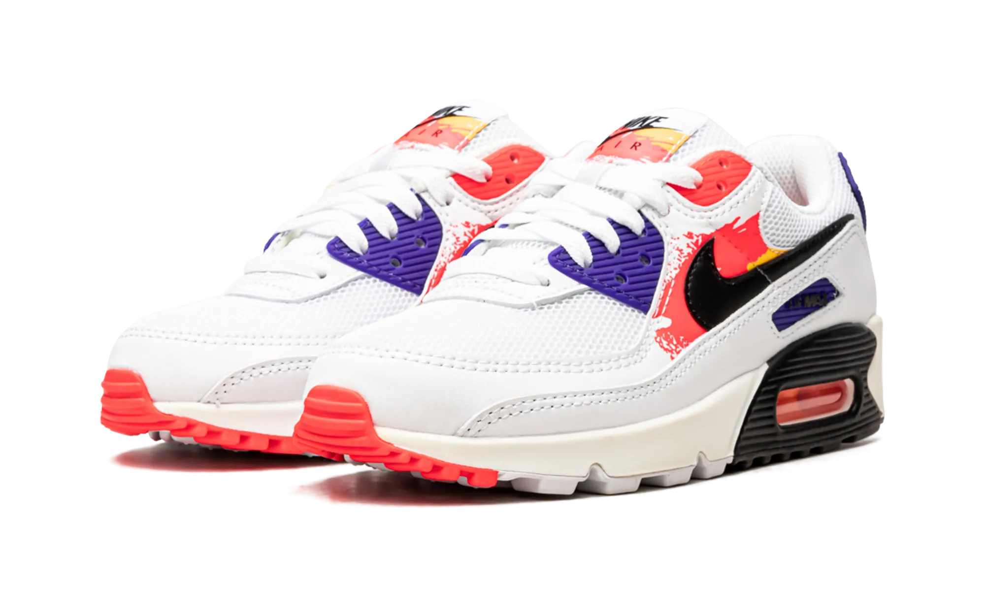 AIR MAX 90 MNS WMNS "Brushstroke" nike womens breathable trainers