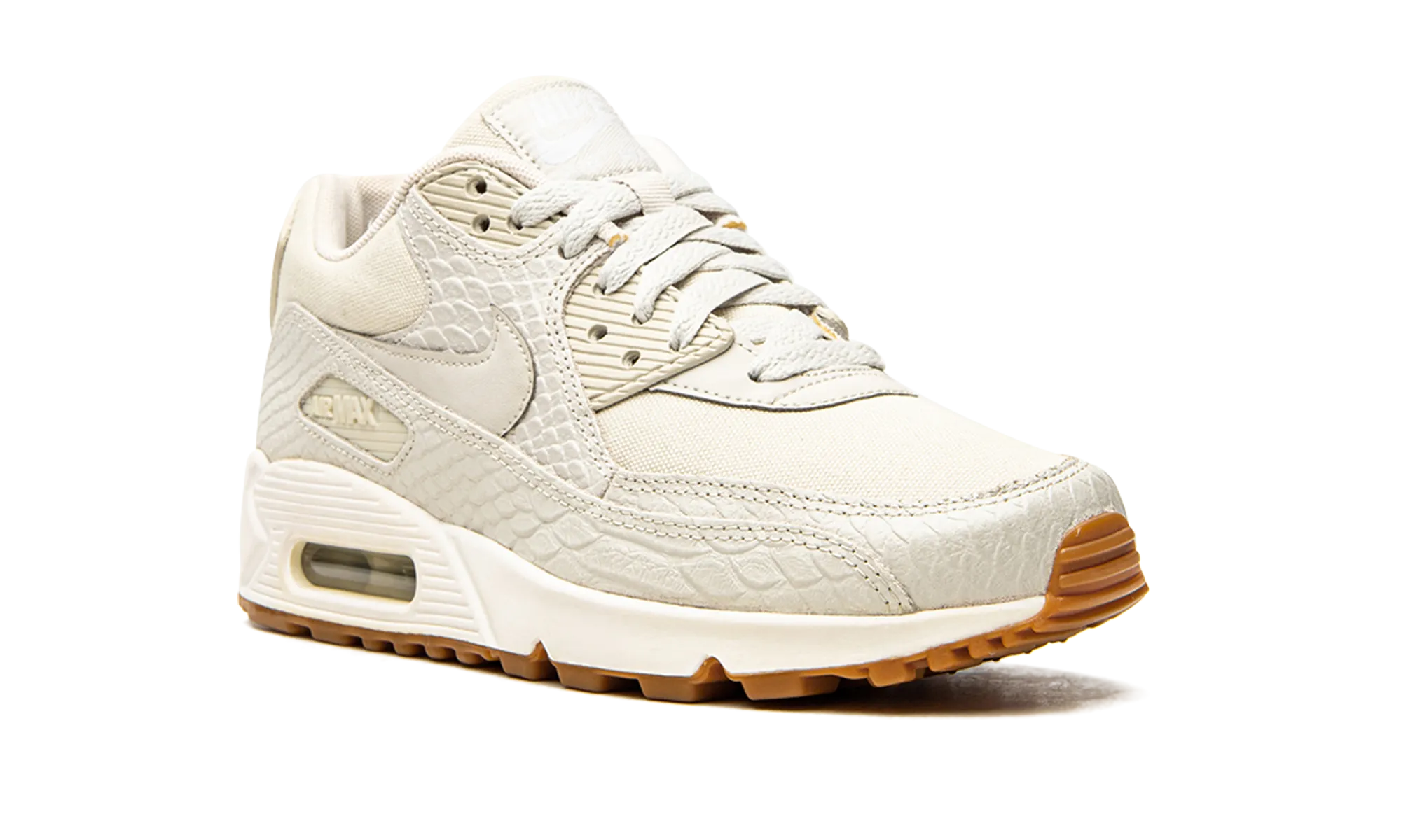 AIR MAX 90 MNS WMNS "Light Bone Snakeskin" nike stylish womens footwear