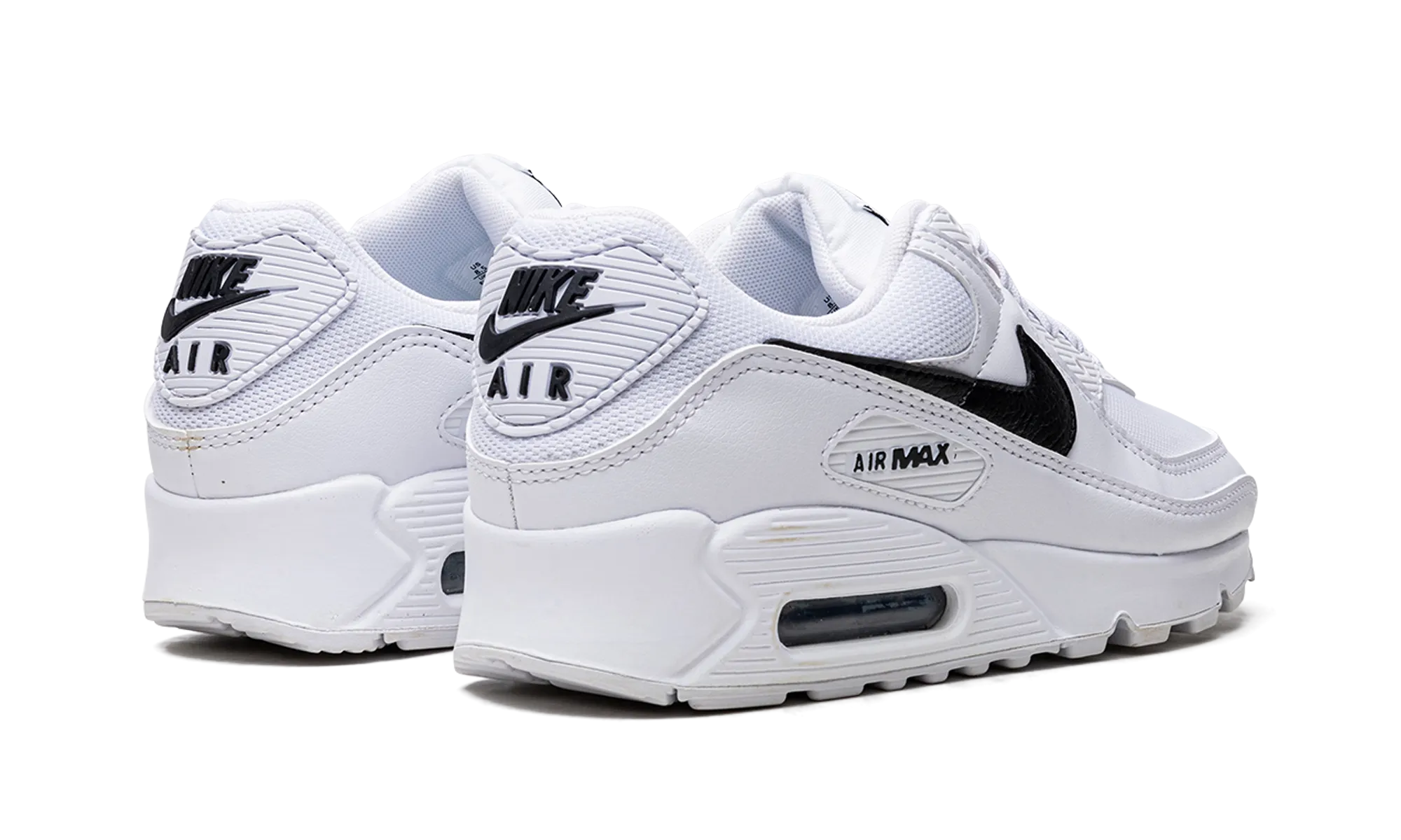 AIR MAX 90 NN MNS WMNS "White/Black" nike womens mesh trainers