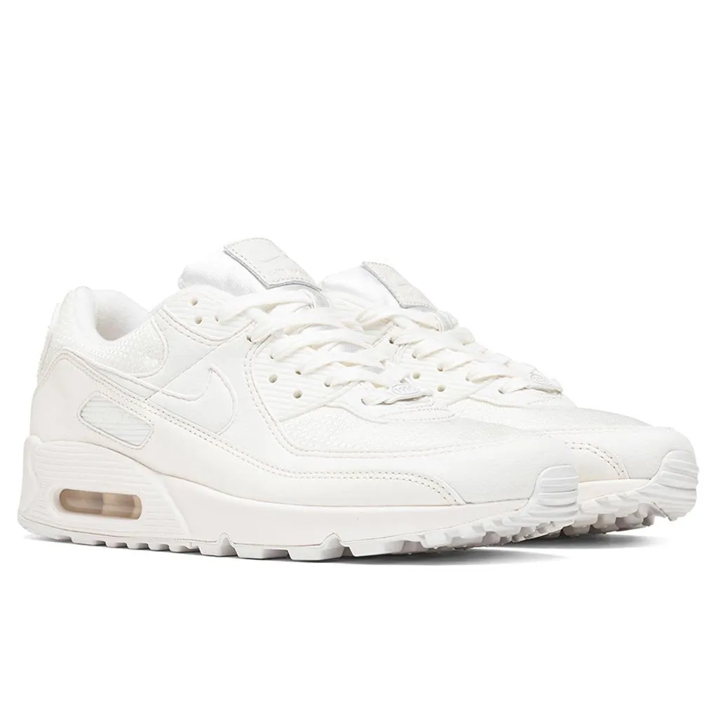 Air Max 90 NRG - Sail/Sail Nike Cushioned Mesh Sneakers
