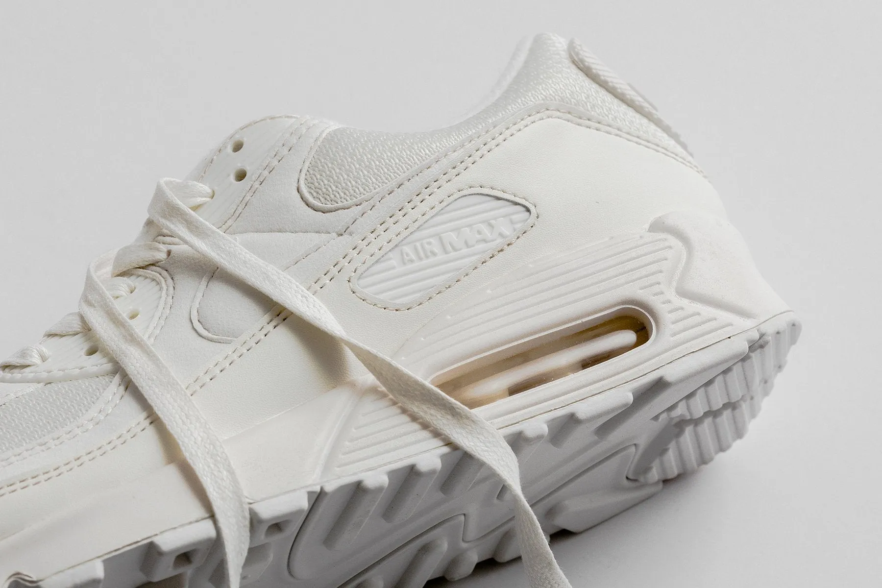 Air Max 90 NRG - Sail/Sail Nike Cushioned Mesh Sneakers