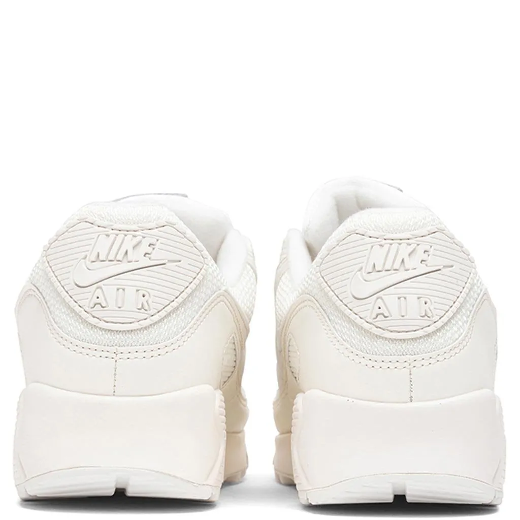 Air Max 90 NRG - Sail/Sail Nike Cushioned Mesh Sneakers