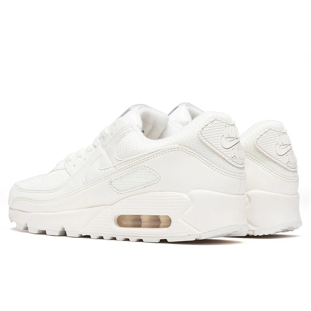 Air Max 90 NRG - Sail/Sail Nike Cushioned Mesh Sneakers