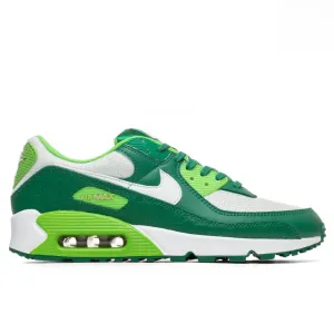 Air Max 90 - Pine Green/Mean Green/Spruce Aura/White Nike shoes with cushioned air sole