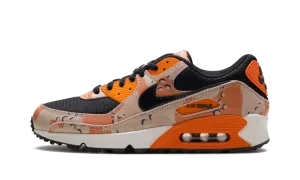 Air Max 90 Premium "Bio Beige / Safety Orange / Phantom / Black" Nike Mens shoes