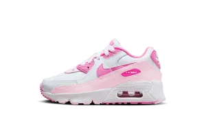 Air Max 90 PS "White Pink Foam Playful Pink" Nike Pre School shoes