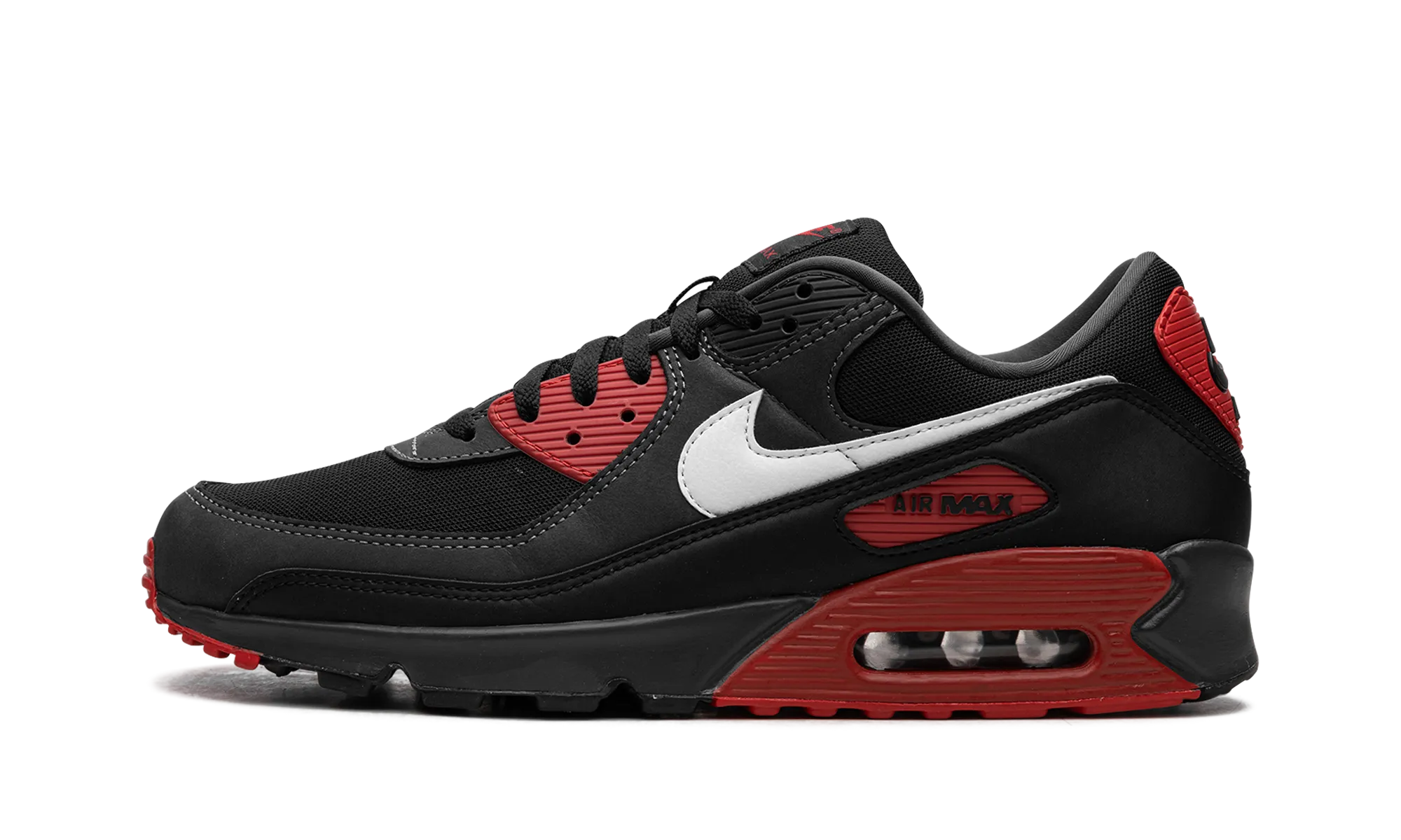 Air Max 90 "Black / Red" Nike Mens shoes