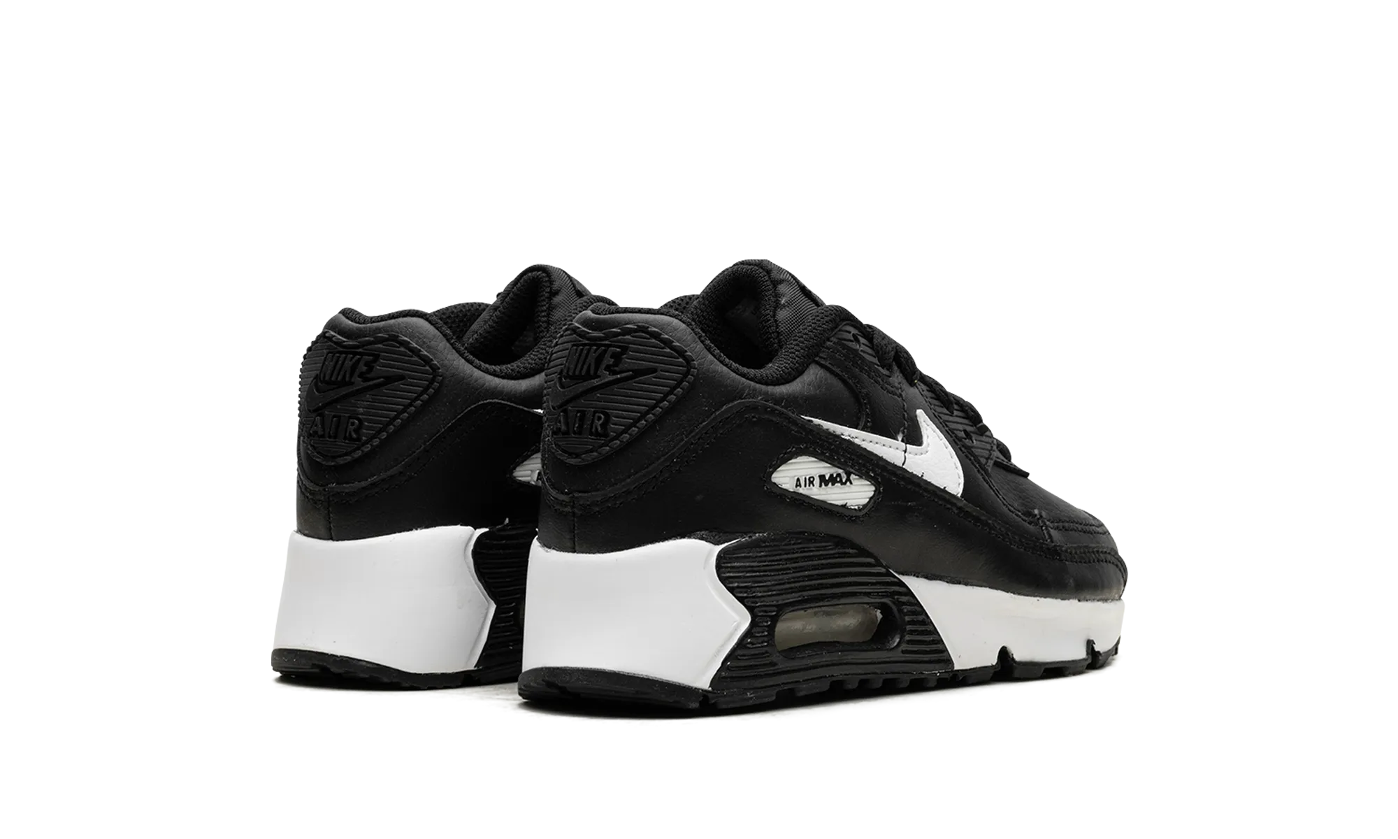 Air Max 90 "Black White" nike preschool slip-on sneakers