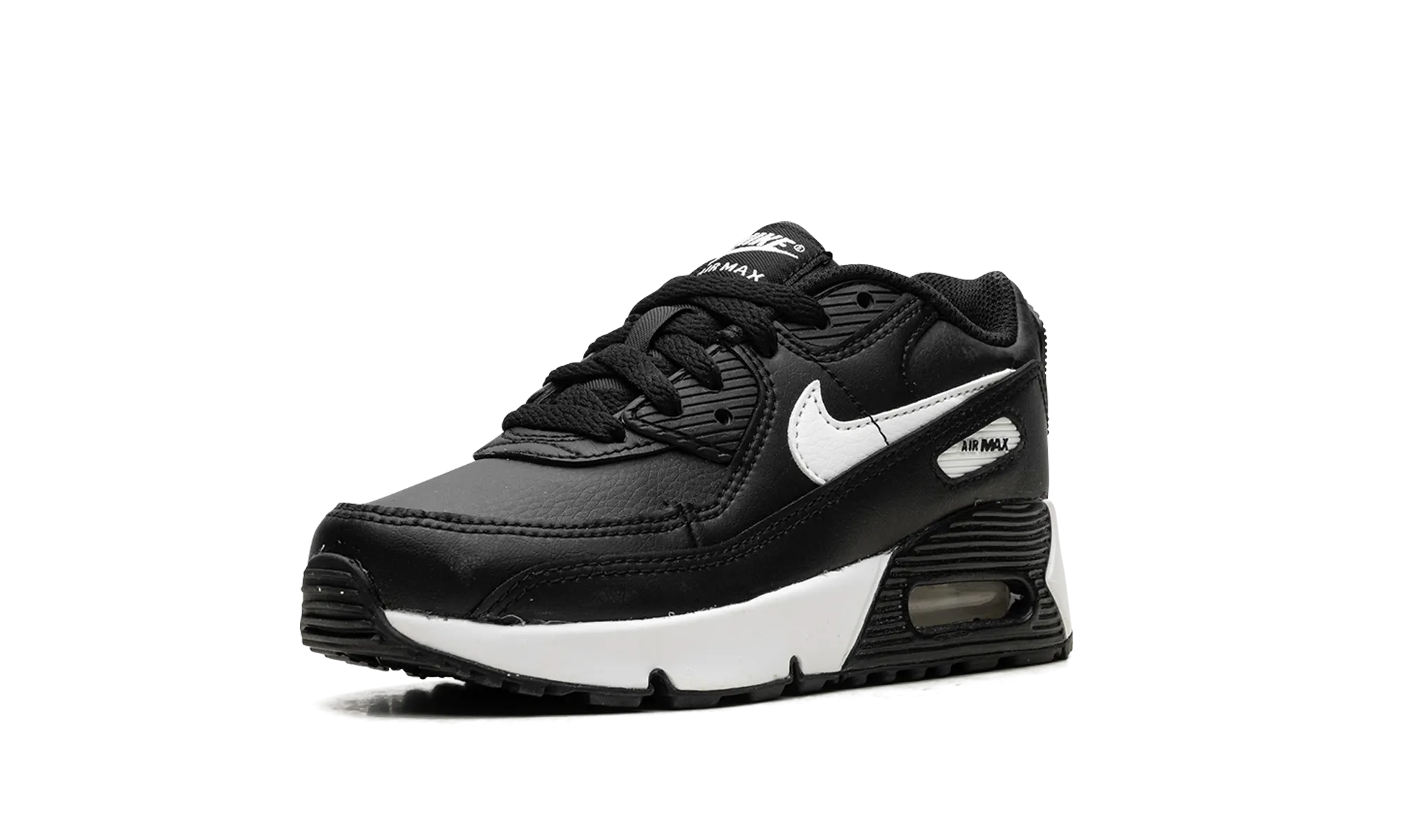 Air Max 90 "Black White" nike preschool slip-on sneakers