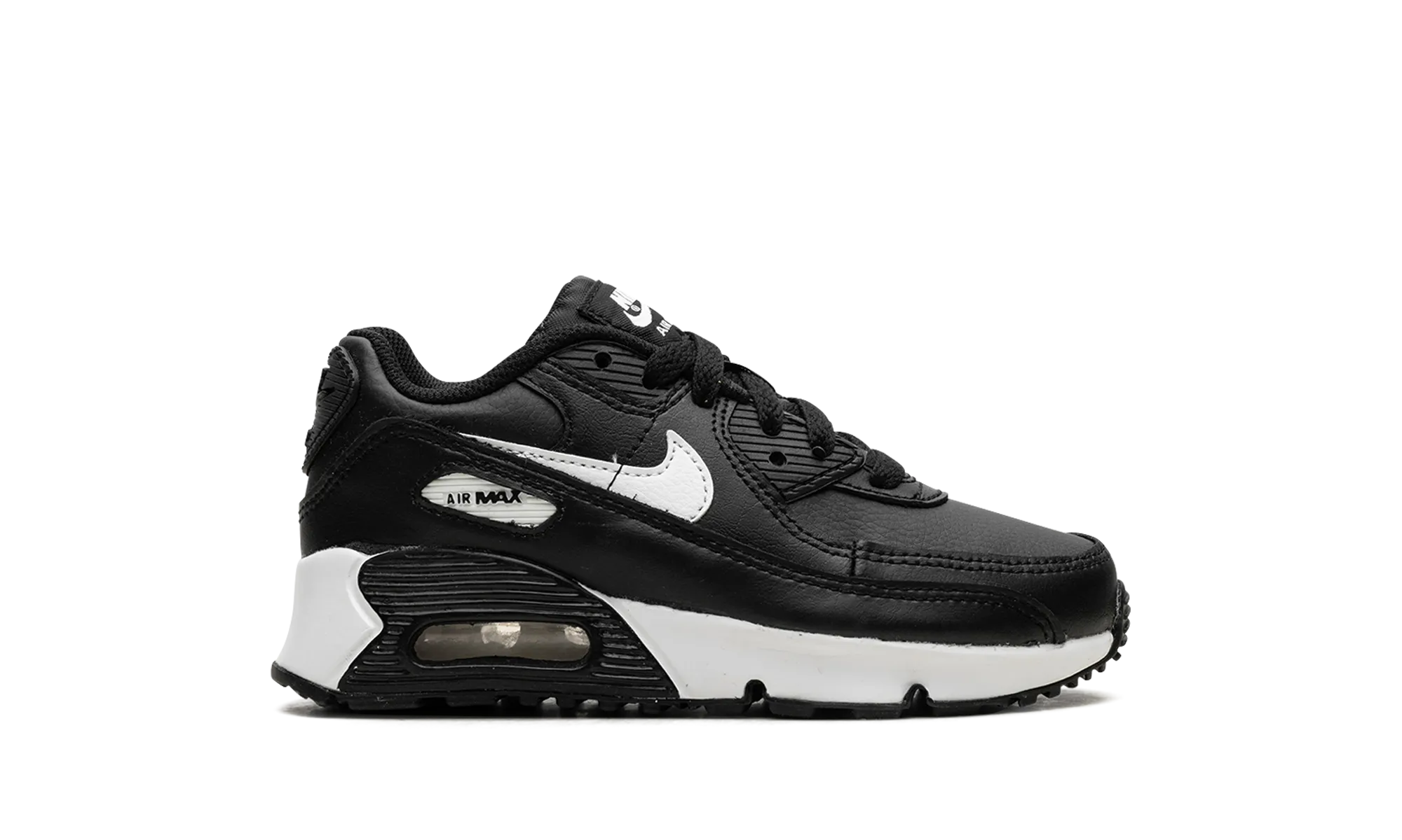 Air Max 90 "Black White" nike preschool slip-on sneakers