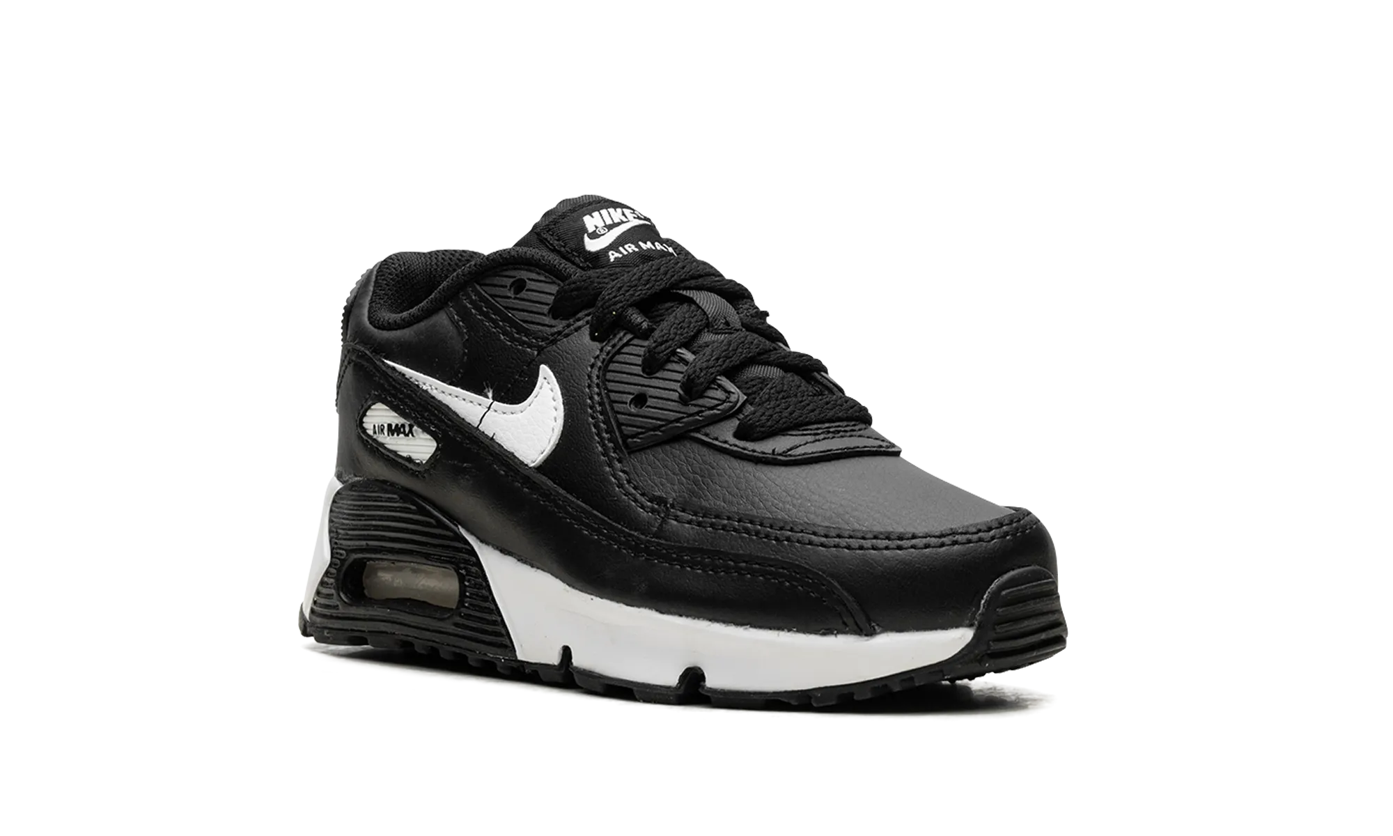 Air Max 90 "Black White" nike preschool slip-on sneakers