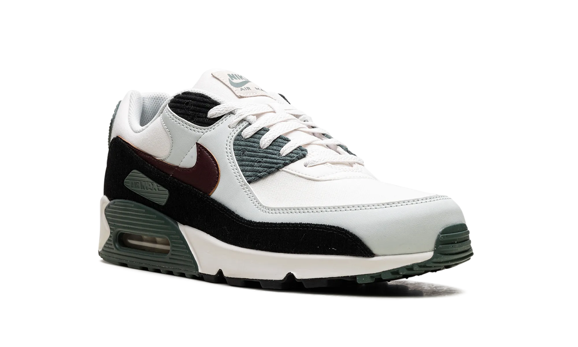 Air Max 90 "Burgundy Crush Vintage Green" nike mens sport sneakers