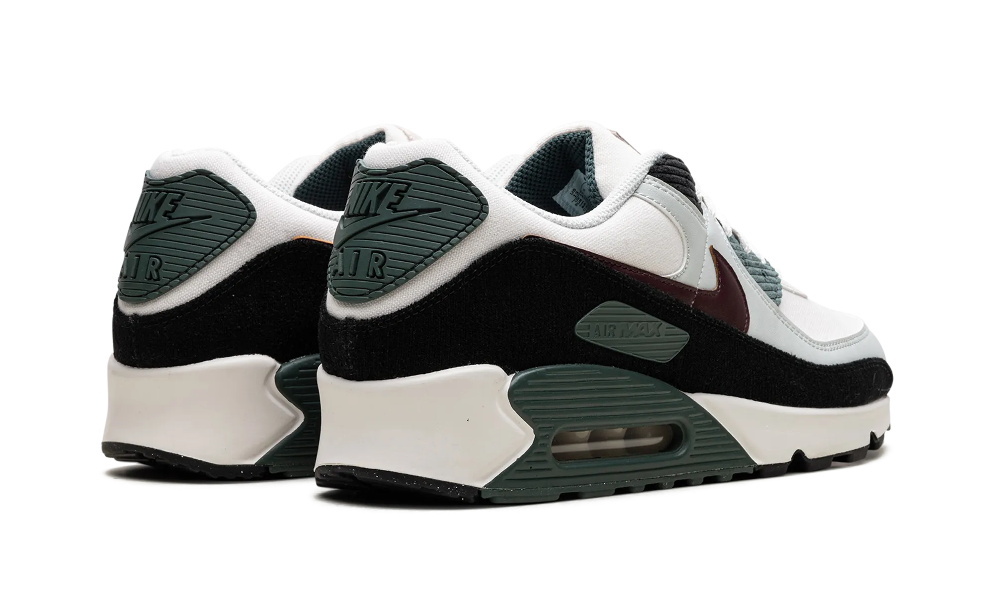 Air Max 90 "Burgundy Crush Vintage Green" nike mens sport sneakers