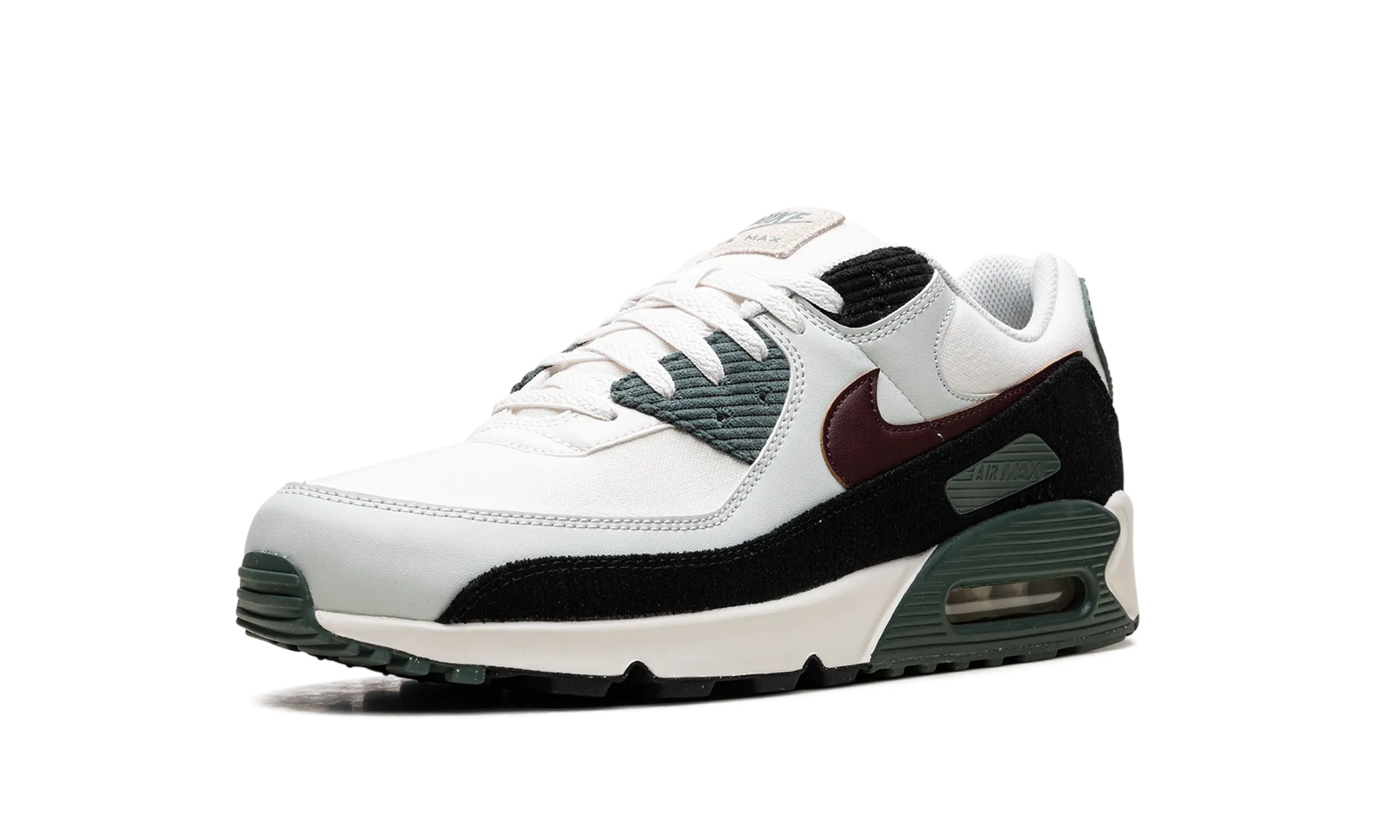 Air Max 90 "Burgundy Crush Vintage Green" nike mens sport sneakers