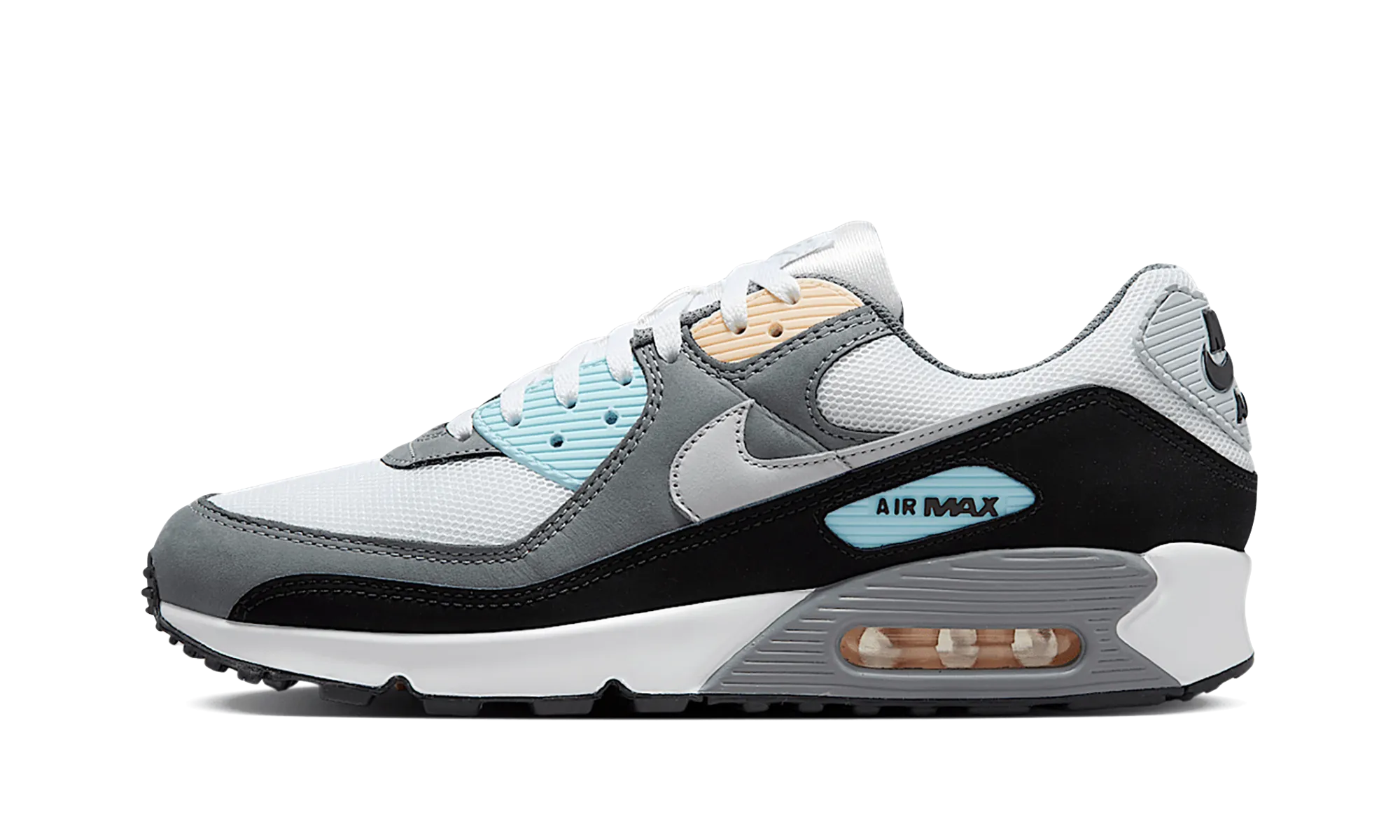Air Max 90 "Cool Grey Pure Platinum Black" Nike Mens sneakers
