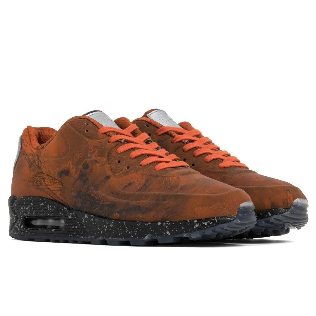 Air Max 90 "Mars" QS - Mars Stone/Magma Orange Nike Foam Comfort Trainers