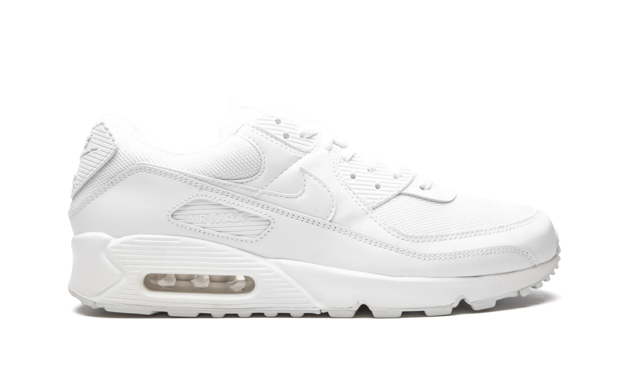 Air Max 90 "Triple White" nike breathable mens trainers