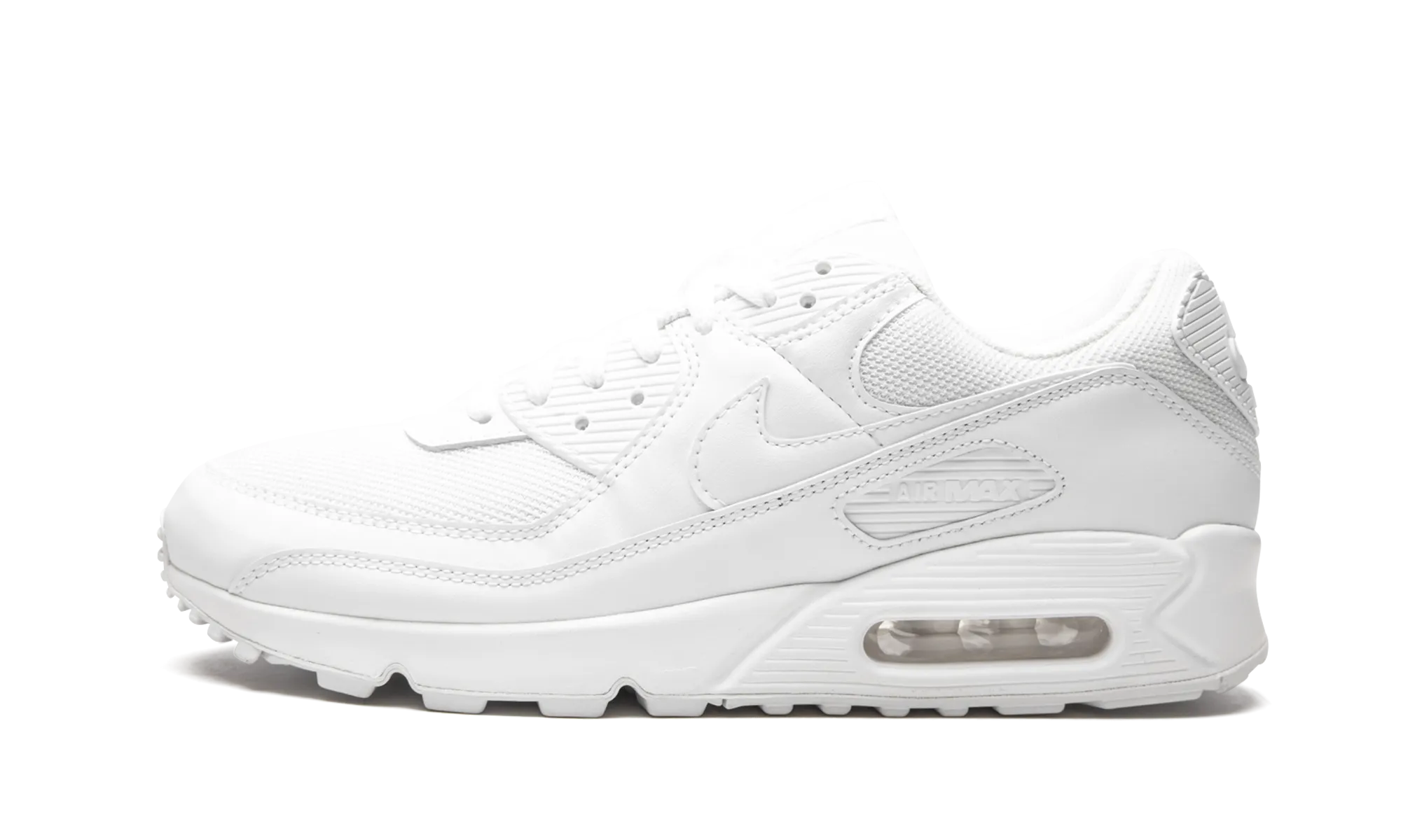 Air Max 90 "Triple White" nike breathable mens trainers