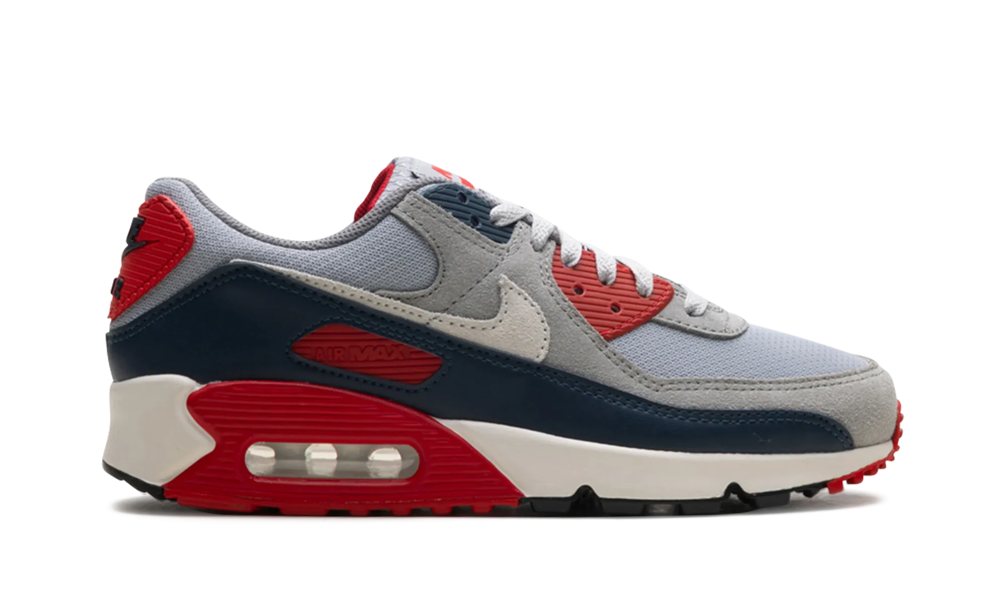 Air Max 90 "USA Light Smoke Grey" nike breathable mens trainers
