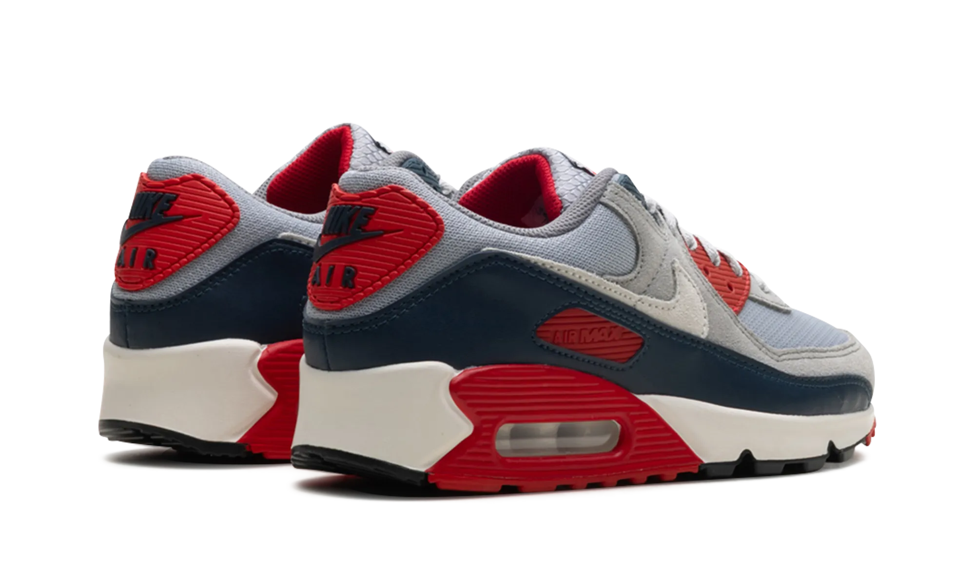 Air Max 90 "USA Light Smoke Grey" nike breathable mens trainers