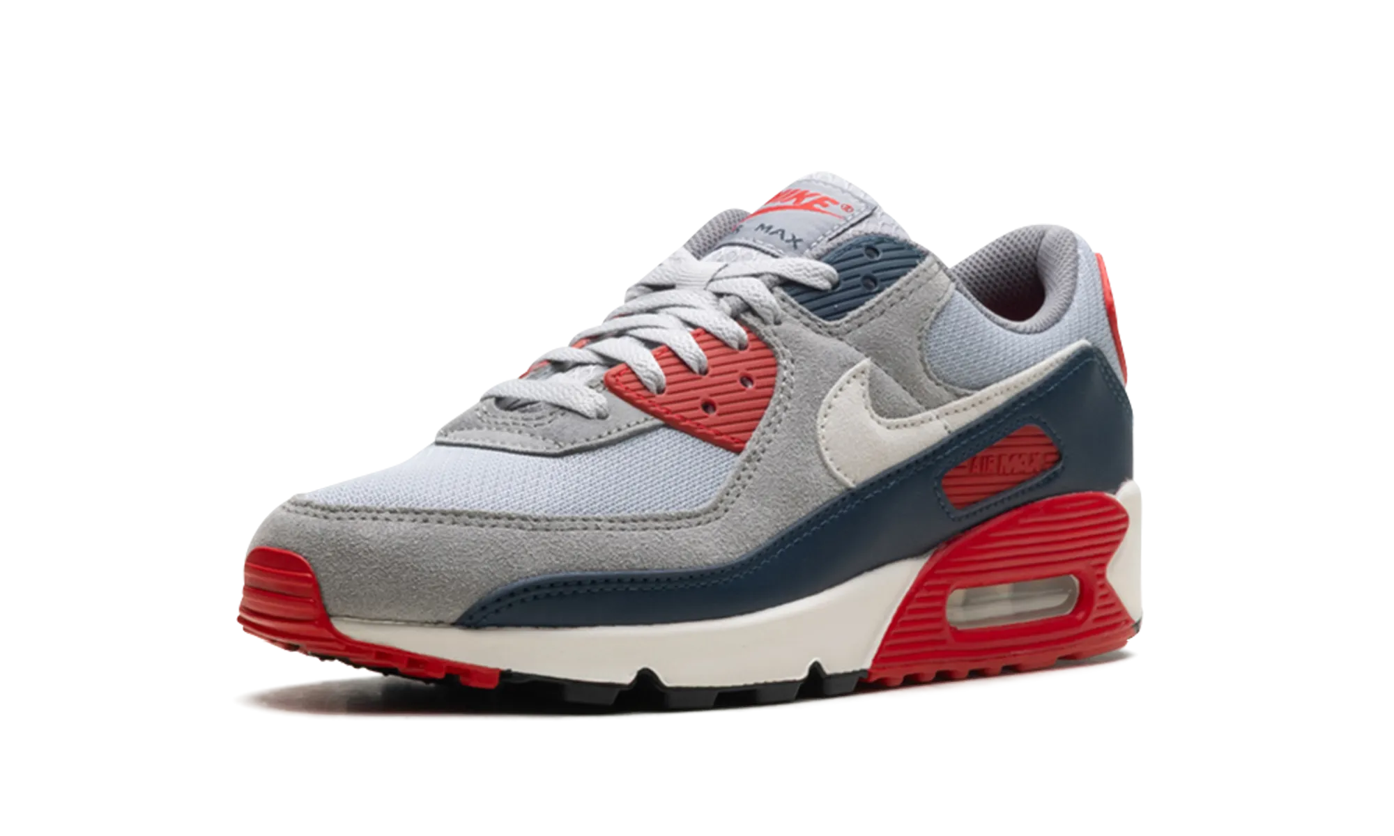Air Max 90 "USA Light Smoke Grey" nike breathable mens trainers