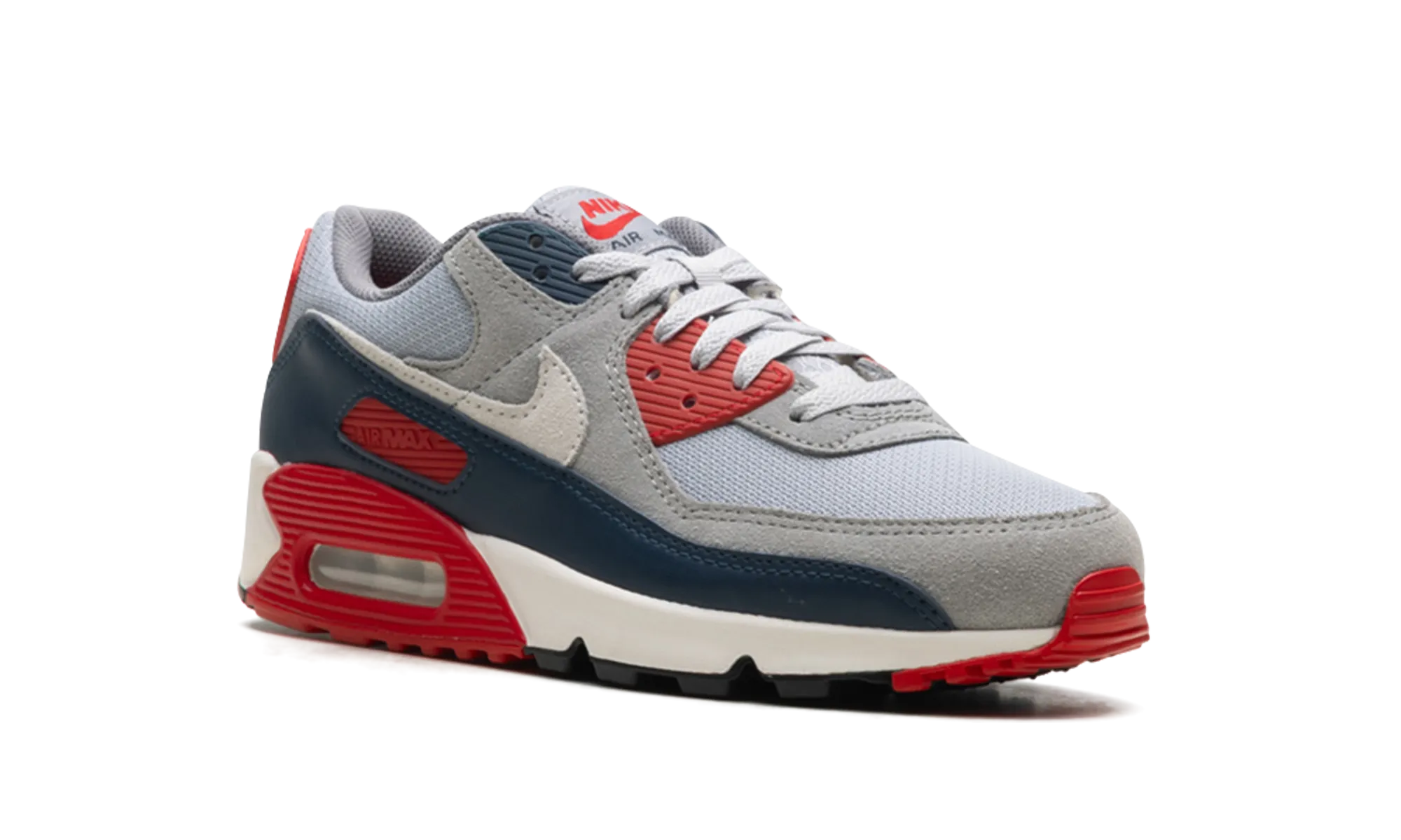 Air Max 90 "USA Light Smoke Grey" nike breathable mens trainers