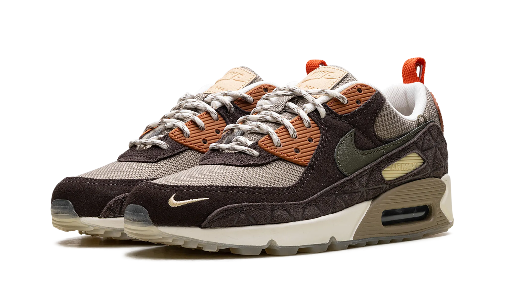 AIR MAX 90 SE WMNS "KHAKI / MEDIUM OLIVE" nike stylish womens footwear