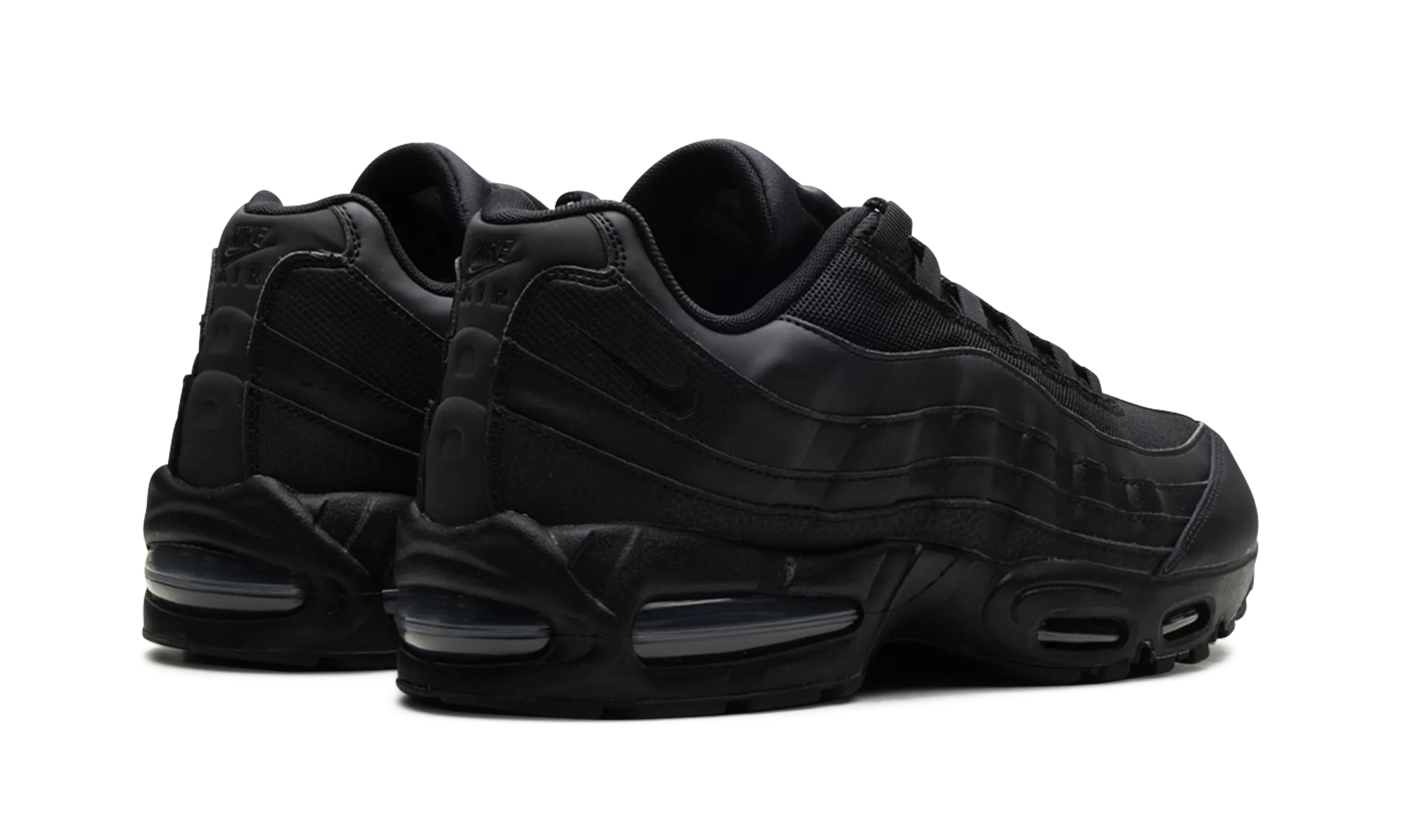 Air Max 95 Big Bubble "Triple Black" nike mens sport sneakers