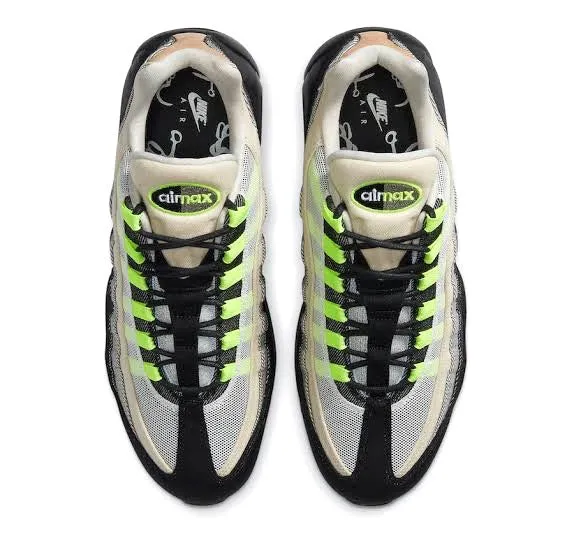 Air Max 95 Denham Black Volt Summit White Pro Swing Golf Shoes
