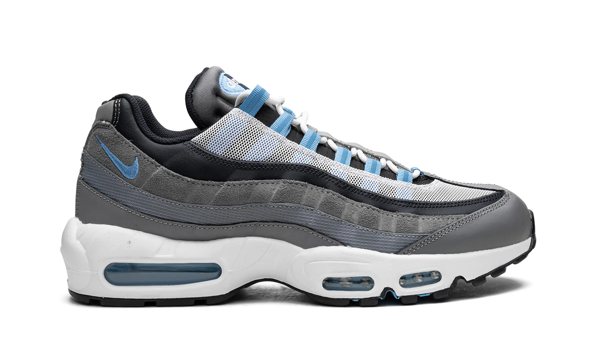 Air Max 95 "Cool Grey / University Blue" nike mens sport sneakers