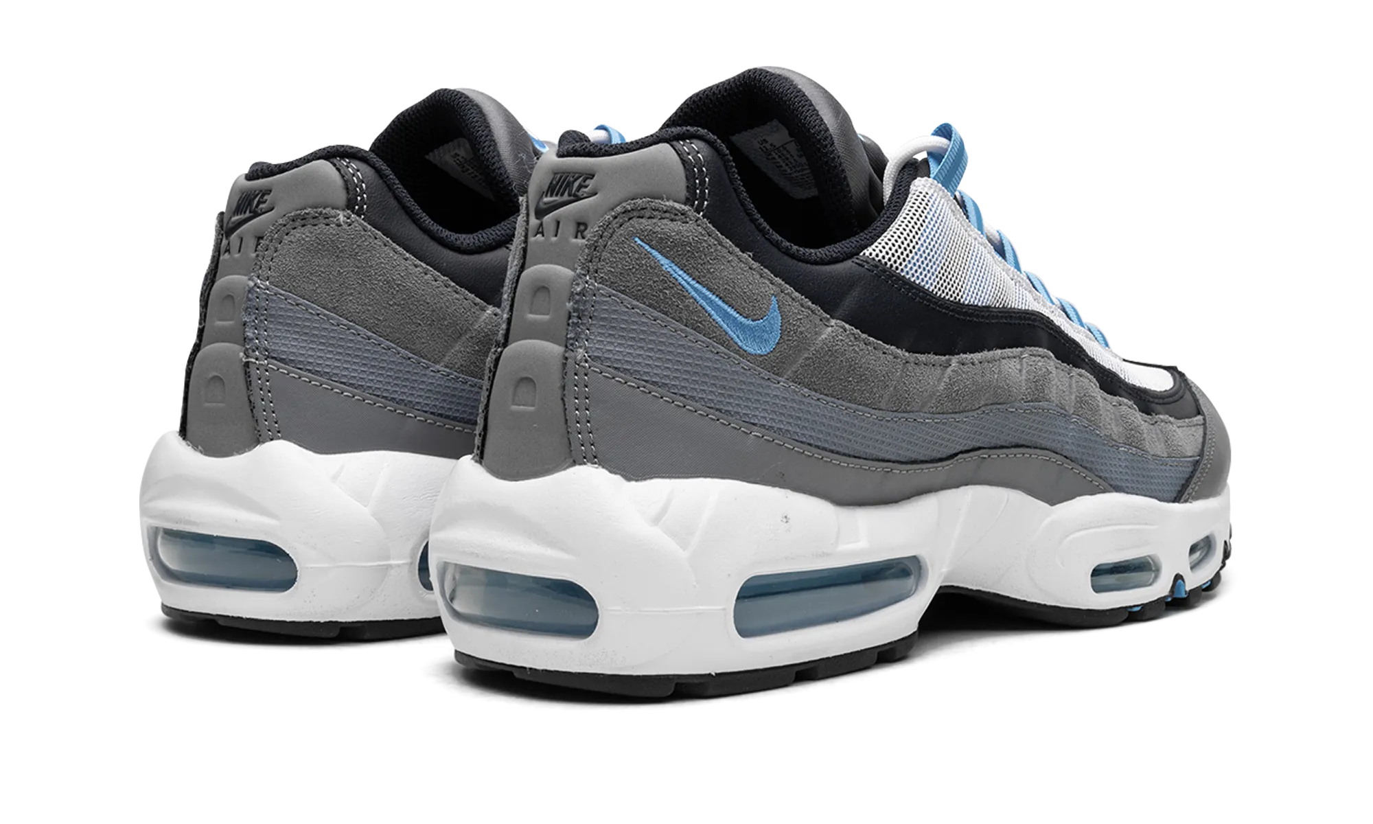 Air Max 95 "Cool Grey / University Blue" nike mens sport sneakers