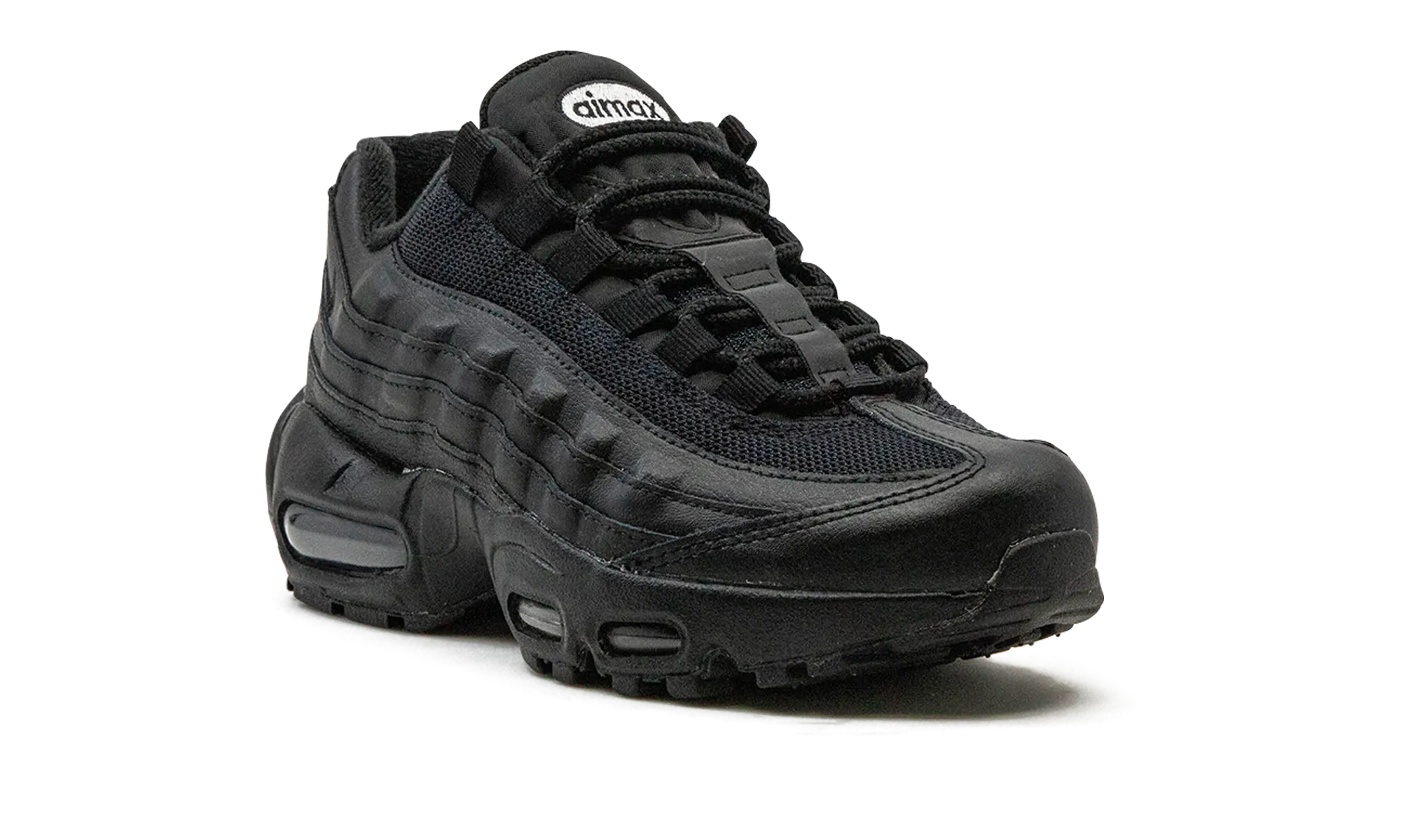 Air Max 95 Recraft GS "Triple Black" nike school-ready sneakers