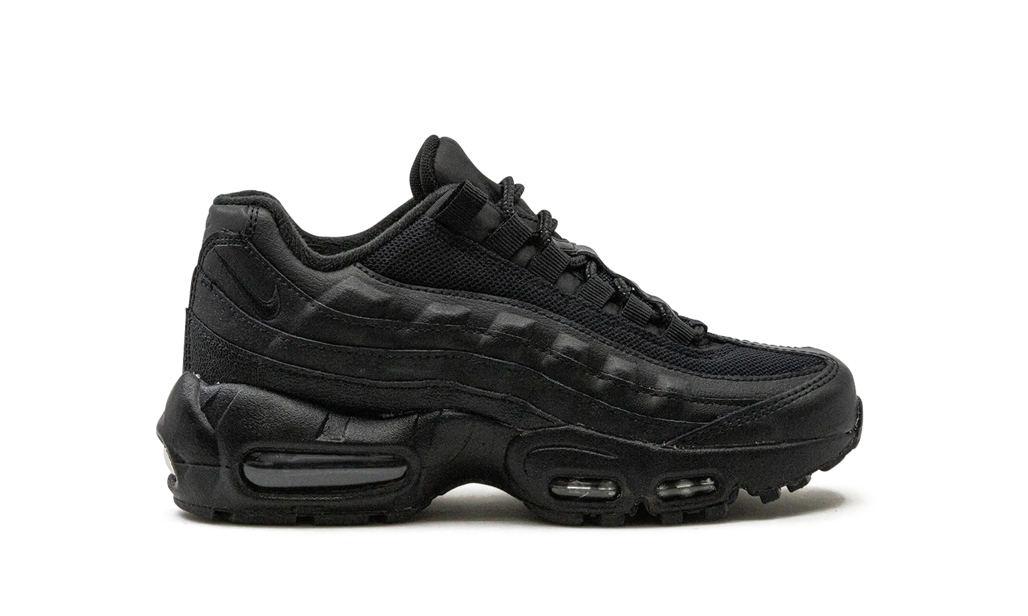 Air Max 95 Recraft GS "Triple Black" nike school-ready sneakers