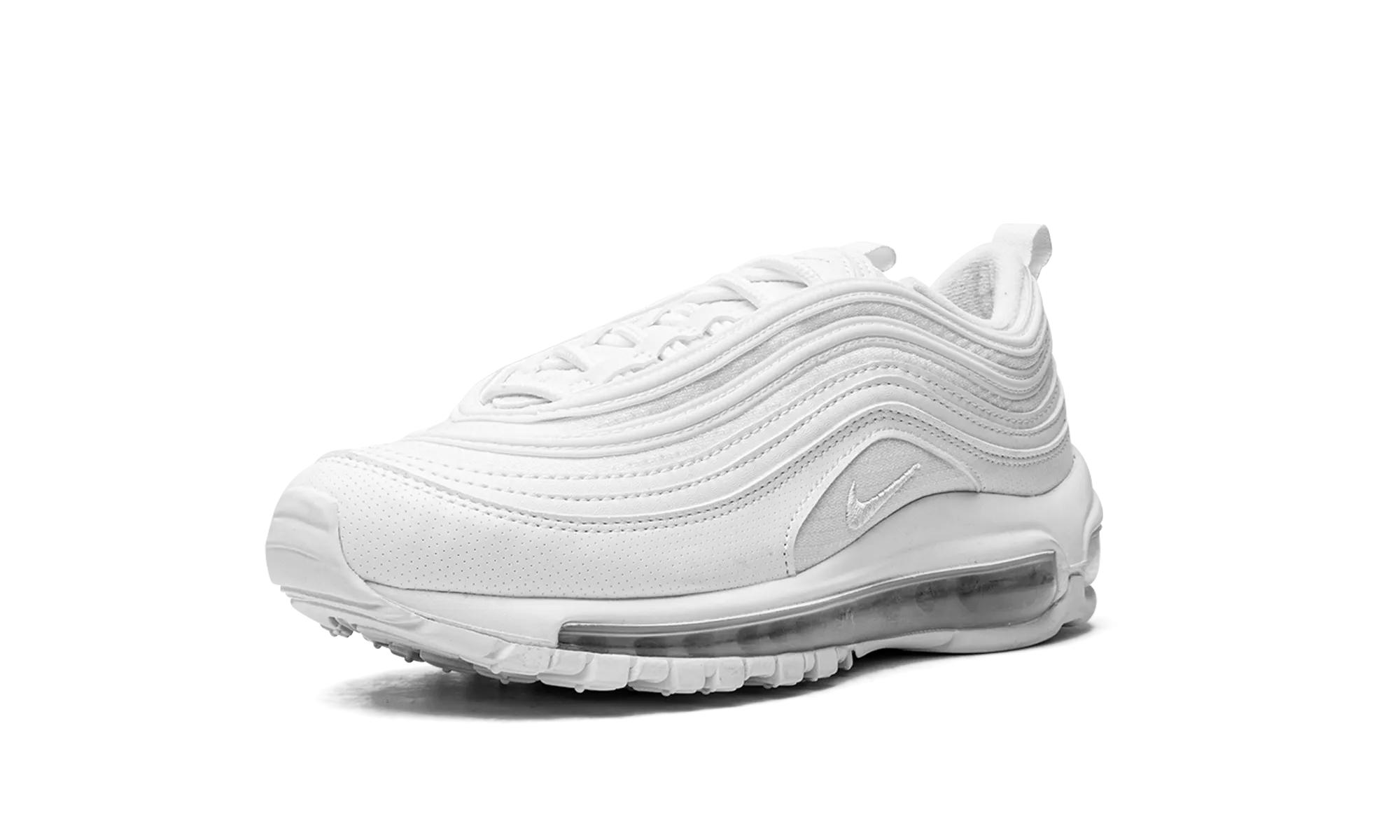 Air Max 97 GS "White / Metallic Silver" nike grade school kids sneakers