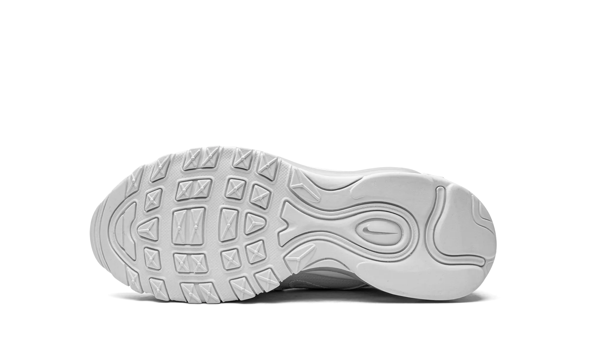 Air Max 97 GS "White / Metallic Silver" nike grade school kids sneakers