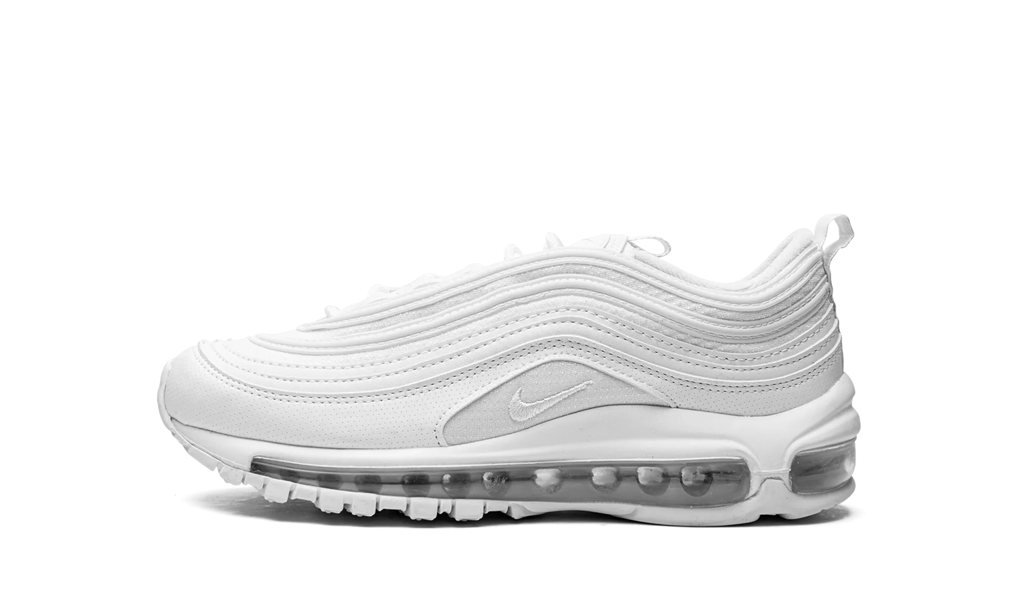 Air Max 97 GS "White / Metallic Silver" Nike Grade School shoes