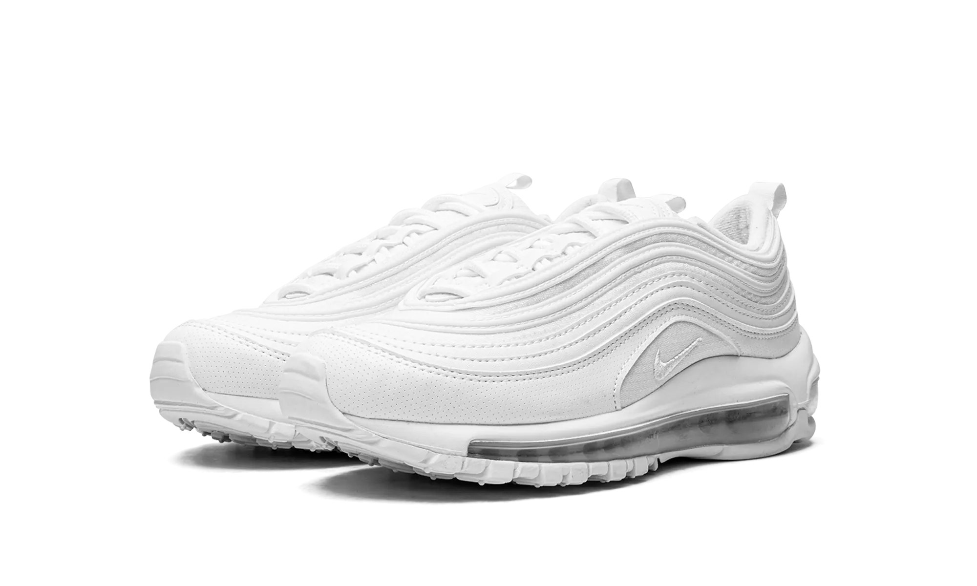 Air Max 97 GS "White / Metallic Silver" nike grade school kids sneakers