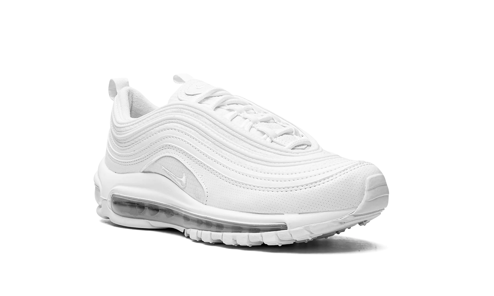 Air Max 97 GS "White / Metallic Silver" nike grade school kids sneakers