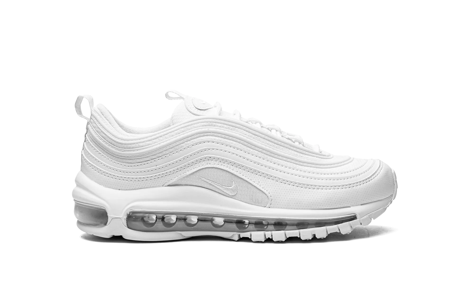 Air Max 97 GS "White / Metallic Silver" nike grade school kids sneakers