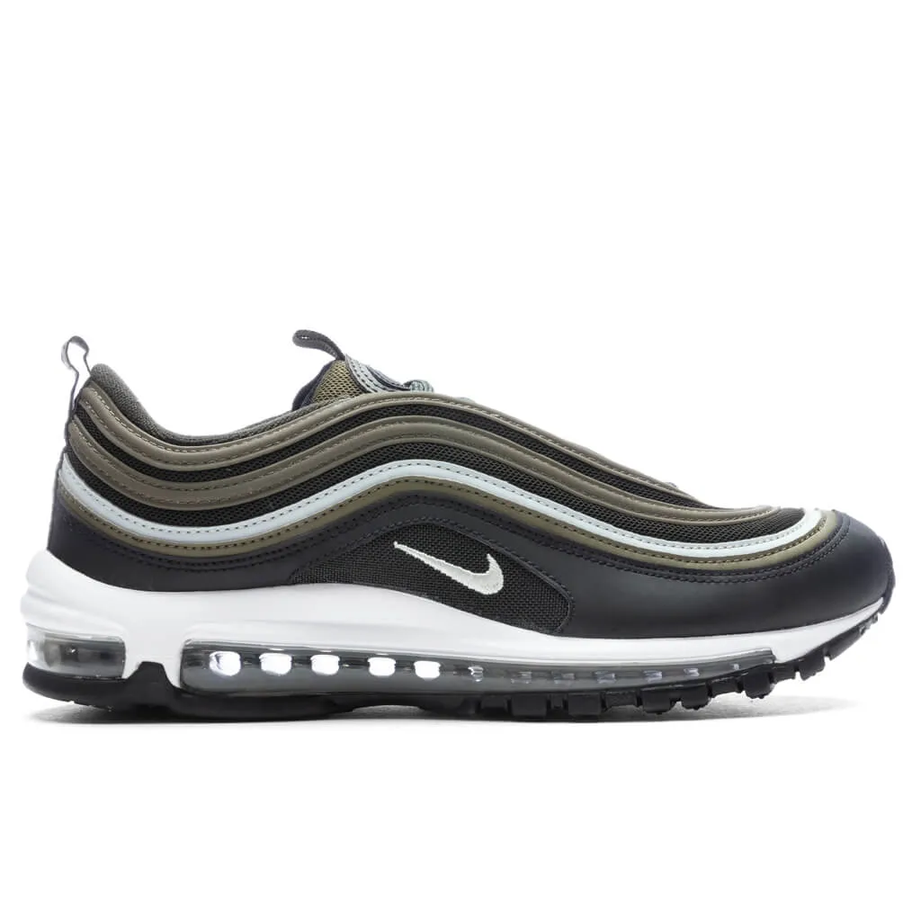 Air Max 97 - Medium Olive/Light Silver/Sequoia Nike lifestyle sneakers with retro vibe