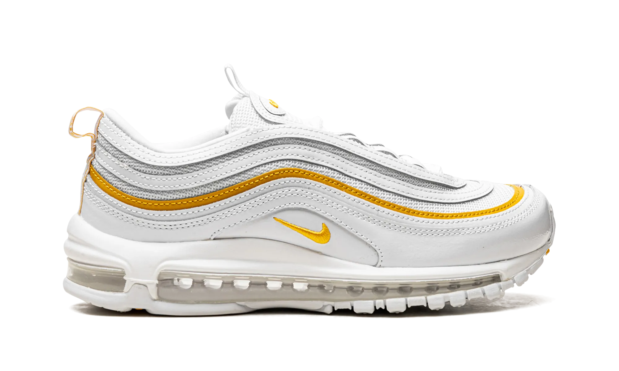 AIR MAX 97 MNS WMNS "White / Yellow" nike womens mesh trainers