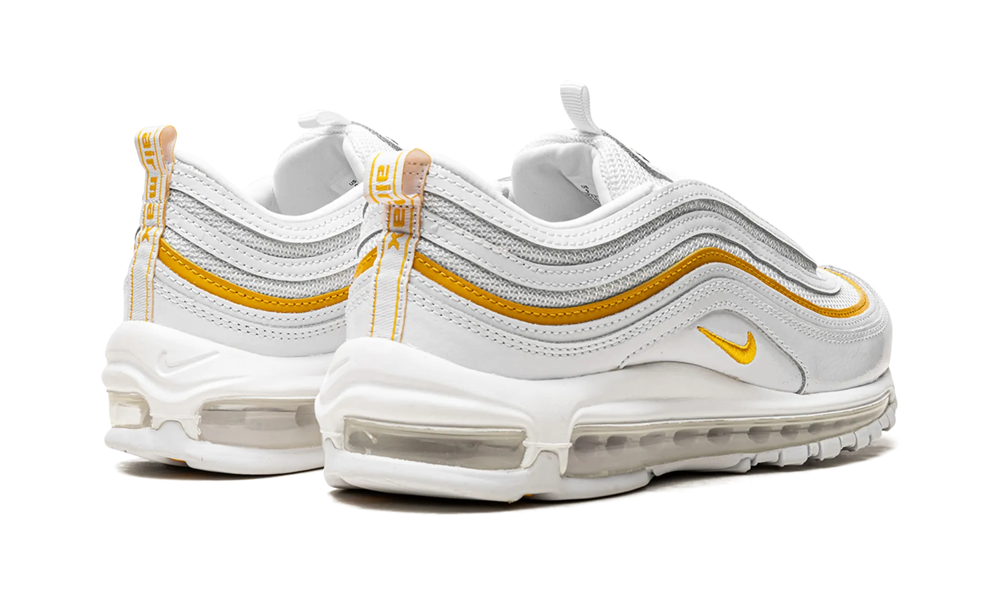 AIR MAX 97 MNS WMNS "White / Yellow" nike womens mesh trainers