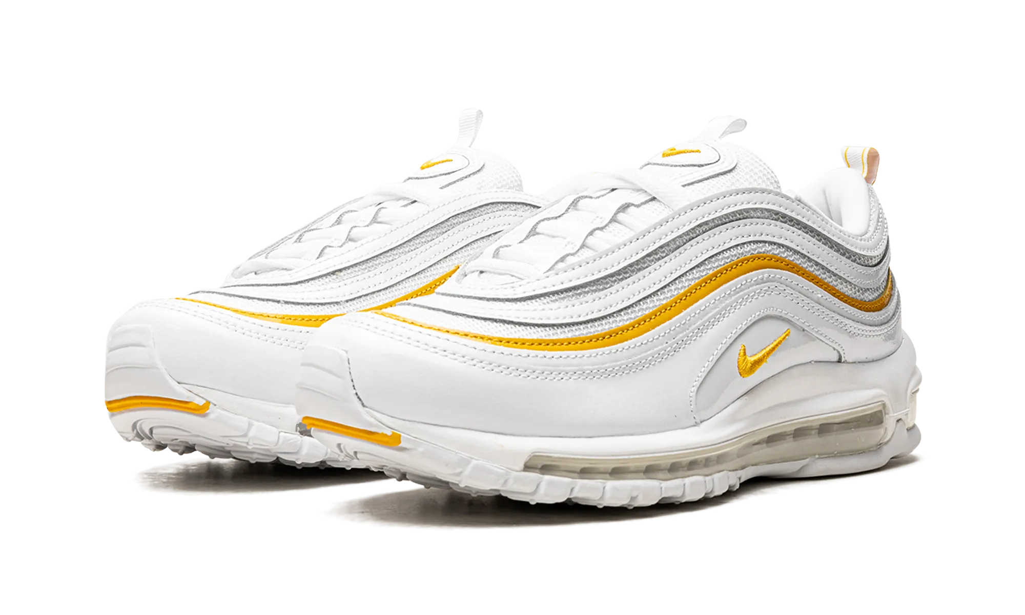 AIR MAX 97 MNS WMNS "White / Yellow" nike womens mesh trainers
