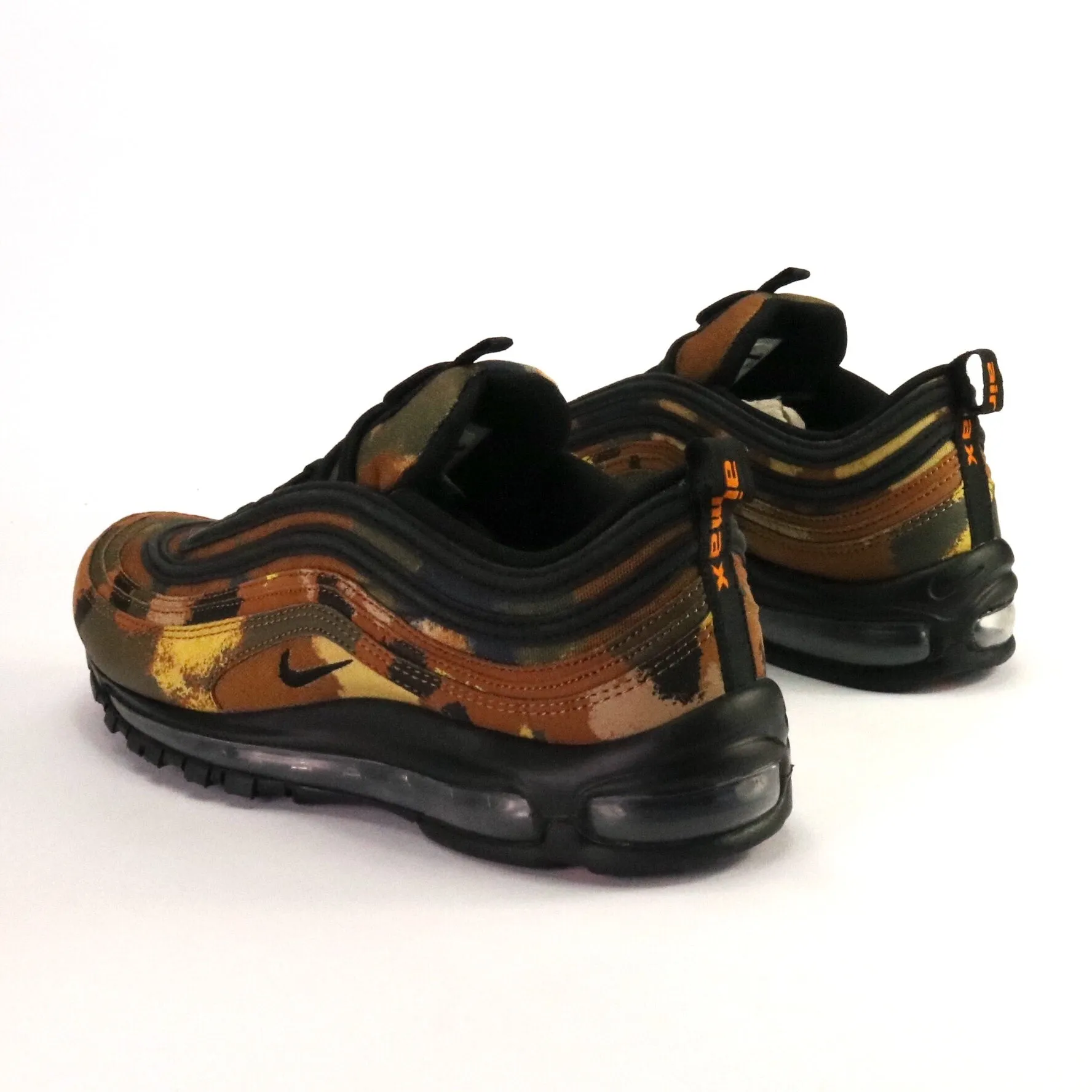 Air Max 97 Premium QS 'Country Camo Italy' Ale Brown Black Cargo Khaki Pro Swing Golf Shoes